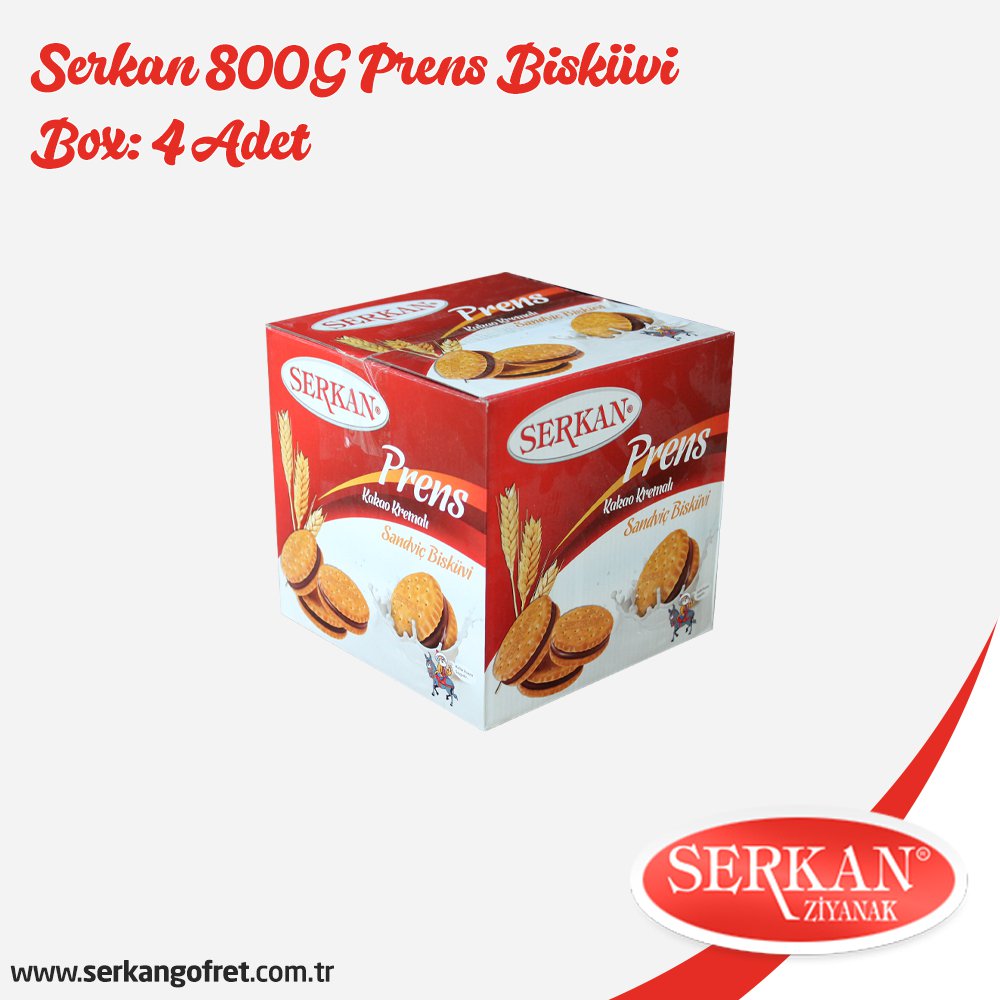Serkan 800G Prens Bisküvi