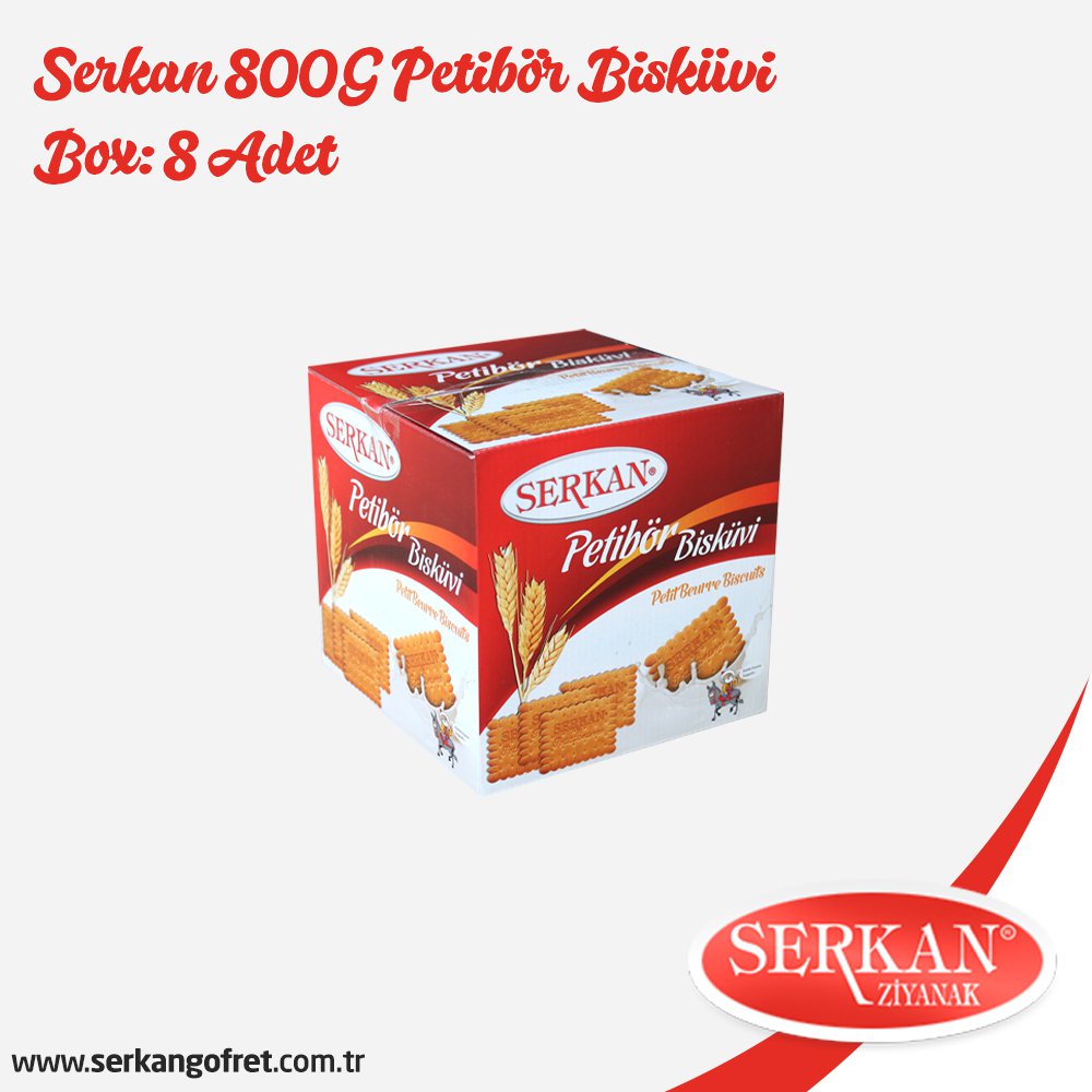 Serkan 800G Petibör Bisküvi