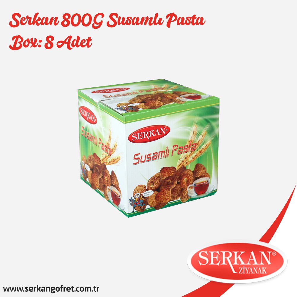 Serkan 800G Susamlı Pasta