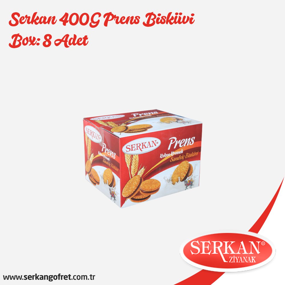 Serkan 400G Prens Bisküvi