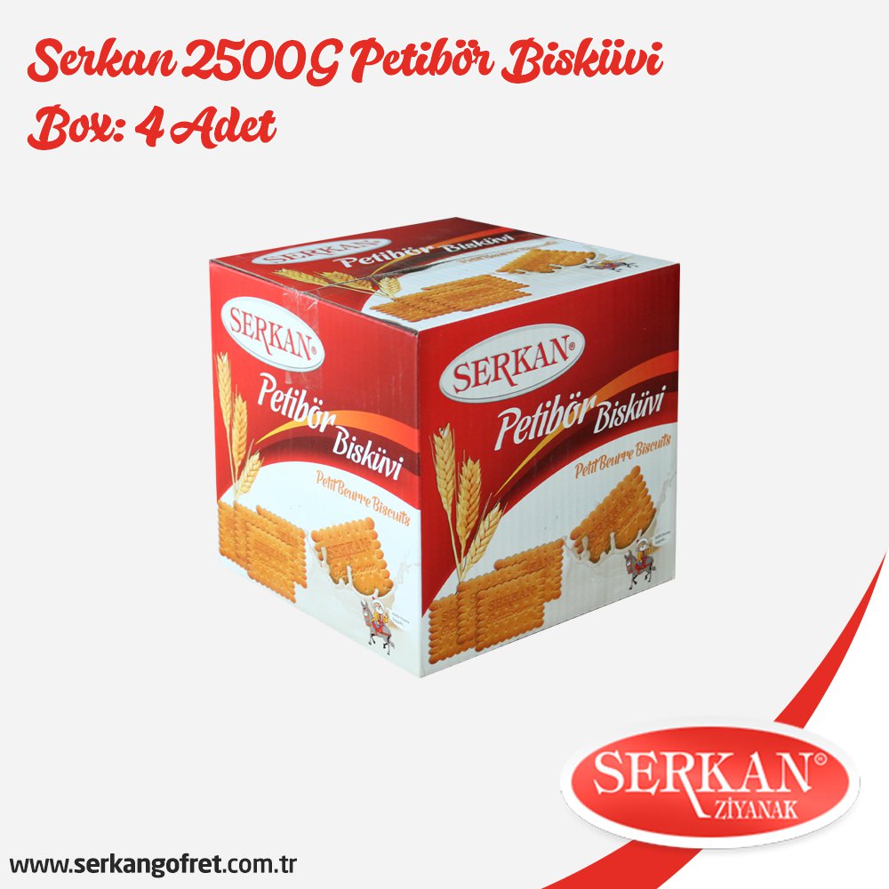 Serkan 2500G Petibör Bisküvi