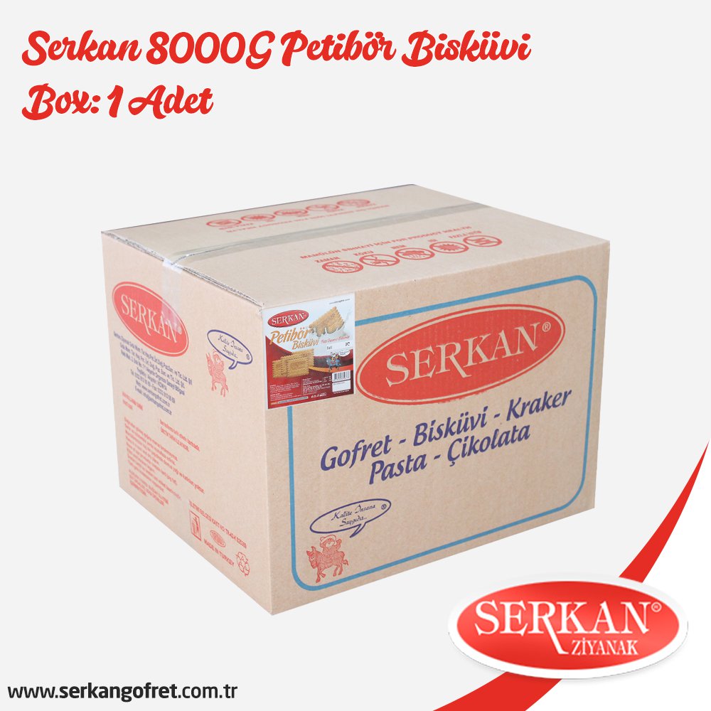 Serkan 8000G Petibör Bisküvi
