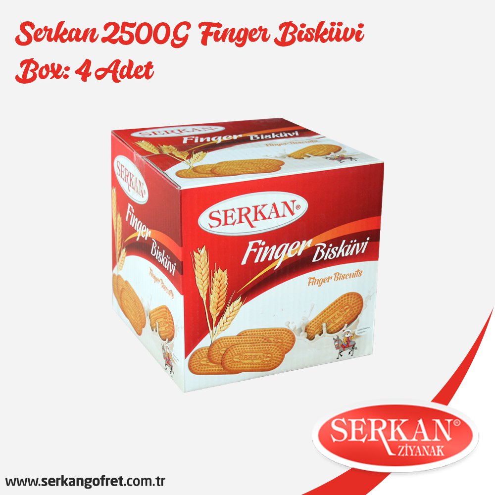 Serkan 2500G Finger Bisküvi