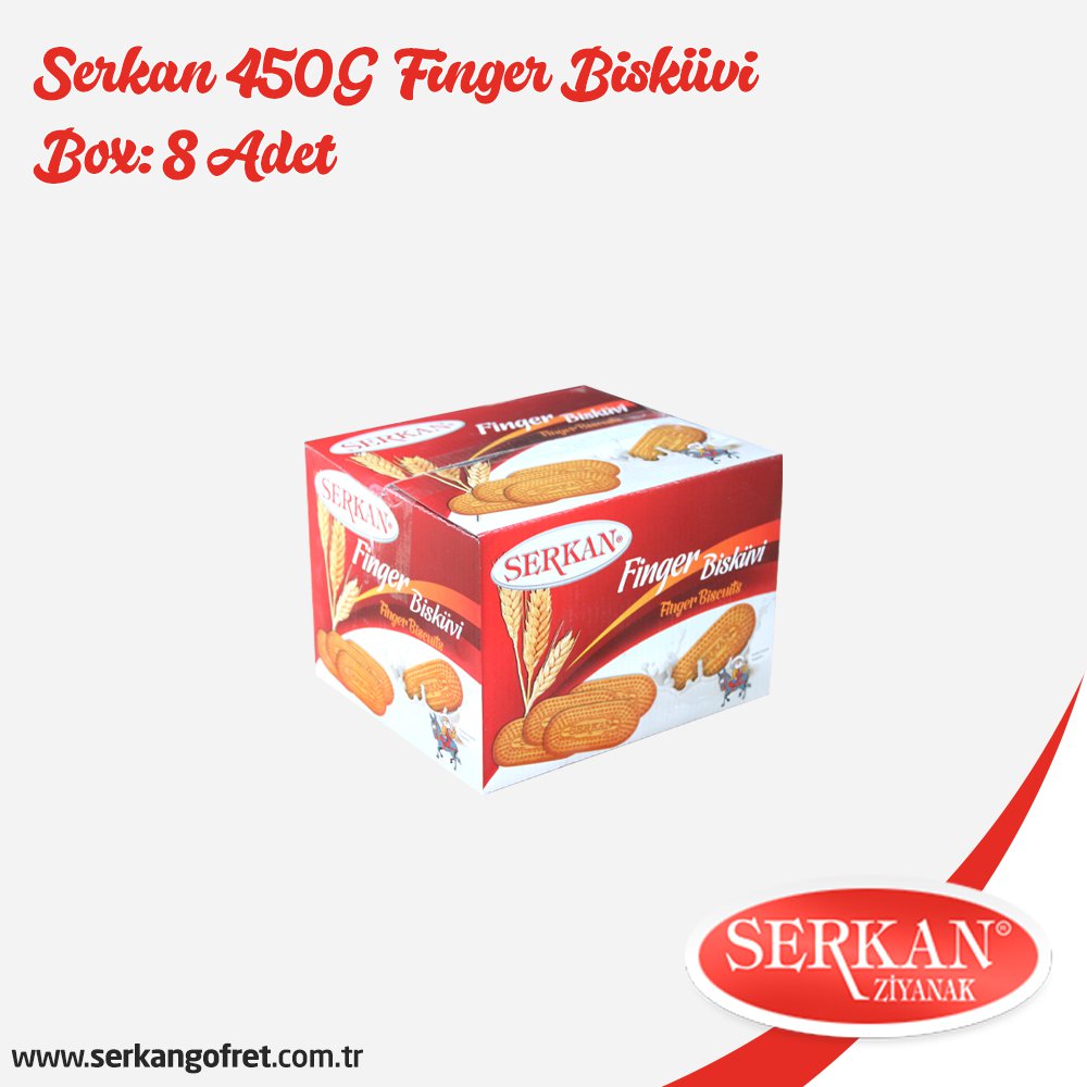 Serkan 450G Finger Bisküvi