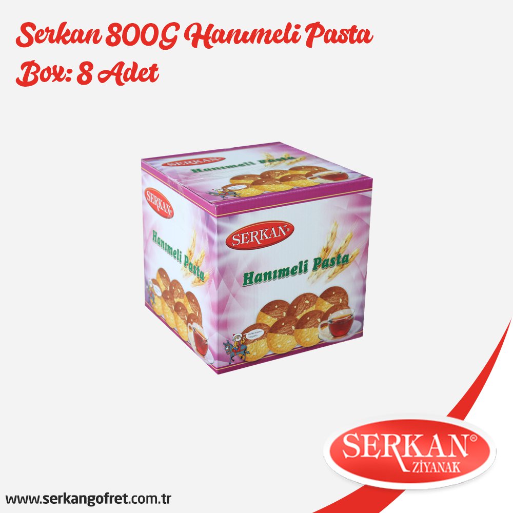 Serkan 800G Hanımeli Pasta