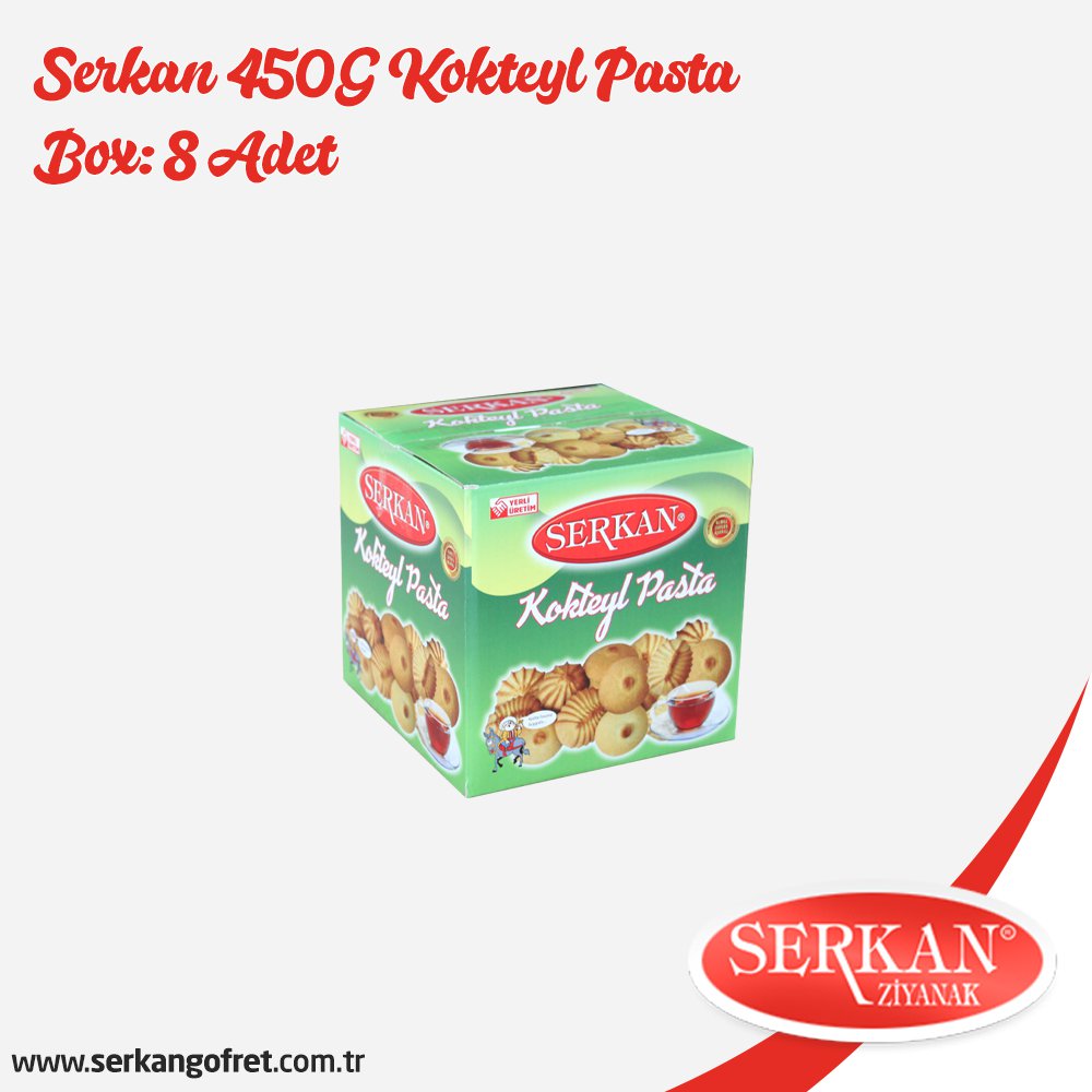 Serkan 450G Kokteyl Pasta