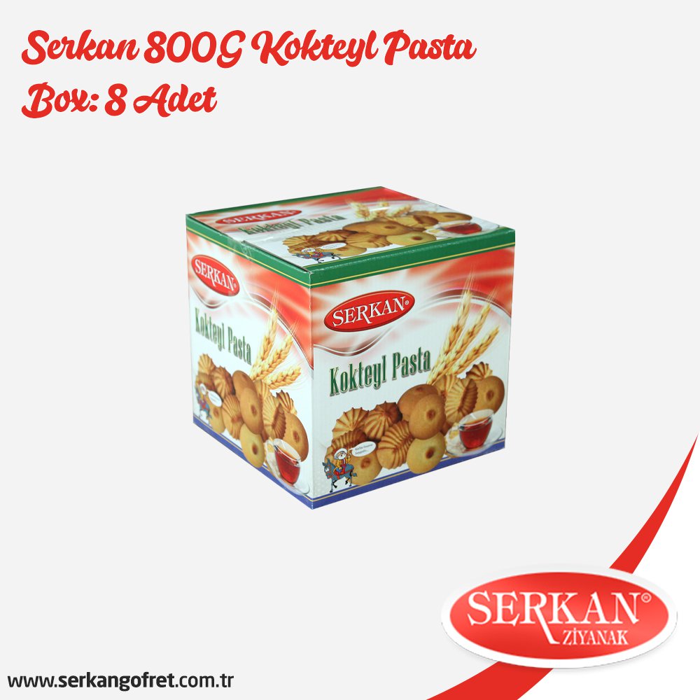 Serkan 800G Kokteyl Pasta