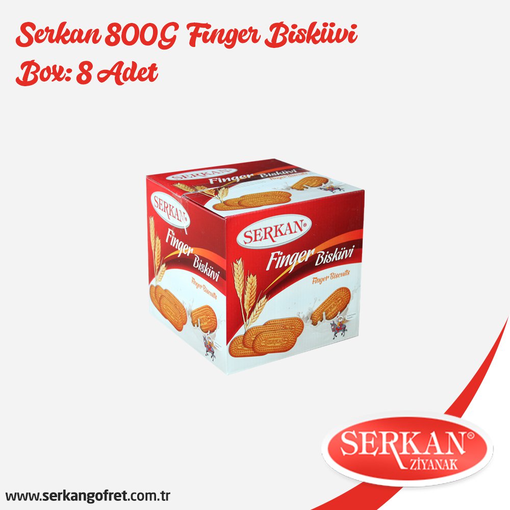 Serkan 800G Finger Bisküvi